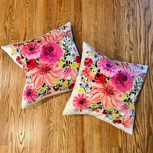 Kate Spade Dahlia Throw Pillowcases